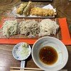 山禅 - 天付三色そば（2750円）