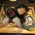 九州魂 - お刺身五点盛り