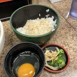 阪神そば - TKGのセット