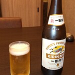瀬戸内味覚処 芸州 本店 - キリン一番搾り瓶ビール