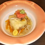 瀬戸内味覚処 芸州 本店 - 胡麻豆腐の餡かけ