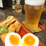 麺やBar 渦 - ちょい呑みセット　500円