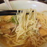 麺やBar 渦 - 細ストレート麺