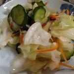 やまに - ■お通し（お新香）