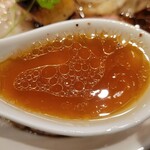 麦と麺助 - スープ