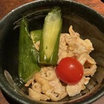 居酒家 駱駝 - ホルモンポン酢あえ