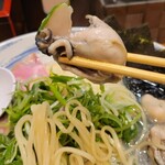 ラーメン 坊也哲 - 牡蠣