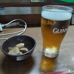 味の蔵どんつく - ノンアルコールビールとお通し