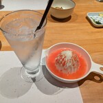 玉之湯 - 生搾りグレープフルーツサワー