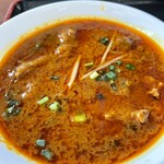 ハラール屋台村 八潮スタン - マトンコルマ  カラチの空と比べちゃ悪いけど、負けず劣らずだなぁ！今回はナンだったけど、ライスで食べるのもいいだろうなぁ！