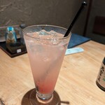 玉之湯 - 生搾りグレープフルーツサワー