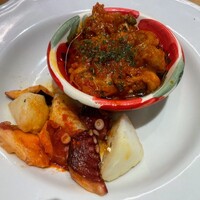 LIZARRAN 横浜店 - タコのガリシア風&横浜野菜のカポナータ