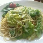 J's cafe - その日のパスタ（キャベツとアンチョビ）（他コーヒー又はティー付）　800円