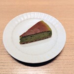 大戸屋 ごはん処 - 宇治抹茶の豆乳チーズケーキ