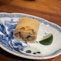 桃仙閣 東京 - 牛肉とポルチーニ茸春巻き