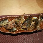 旬菜真柏 - 子持ち鮎甘露煮