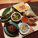 旬菜真柏 - 前菜盛り合わせ