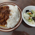 カラバトカリー - パキスタンカリー中1200円、食後にチャイ付