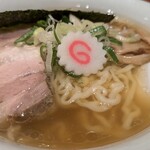 舟場 - 喜多方ラーメン塩味