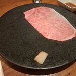 焼肉うしごろ - 群馬県産の大判サーロインの、残り1枚です。