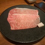 焼肉うしごろ - 群馬県産の大判サーロイン・その2です。