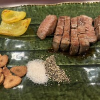 鉄板焼 銀杏 - 牛フィレ80g