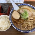 中華そば 琴の - 中華そば 特製トッピング 白めし