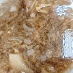 ラーメン二郎 - 微乳化スープ！
