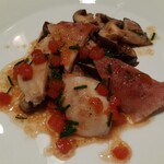 東京住友クラブ - 大好きな北寄貝もキノコとソテーされてさいのこう‼️