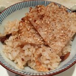 東京住友クラブ - 締めのガーリックチャーハンも絶品