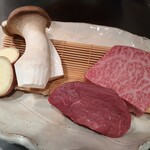 東京住友クラブ - 今夜のお肉と焼き野菜