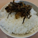 博多麺王　 - ご飯＆高菜
