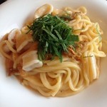 G.W. ランチタイム ToDays Pasta：ウニとヤリイカ明太のオイル系
