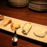 La Nuit Blanche - チーズの盛り合わせ