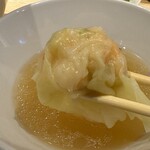 麦処 八と丁 - 海老ワンタン