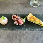 カフェボヌール - 前菜3種盛り