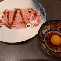 焼肉ホルモン せがれ - サーロインの焼きすき