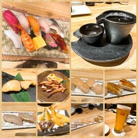 梅田 鮨割烹のの - にぎり