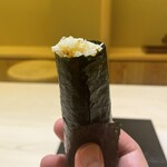 兄弟寿し - 蟹の手巻き寿司