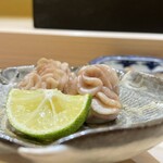 兄弟寿し - タラの白子