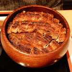 鰻う おか冨士 - ひつまぶしアップ