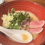 うっとり - 〆の鴨ラーメン