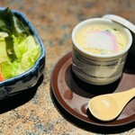 しほう田 - 茶碗蒸し。出汁が前より優しくなって美味しい！もちろん前も絶品でした。