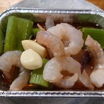 大衆酒場 若林 - 海老オイル煮　400円