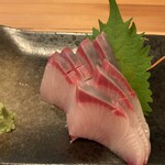 うみからそらへ - カボスブリ刺　近景