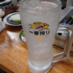 大衆酒場 若林 - 酎ハイ(ボール)　280円