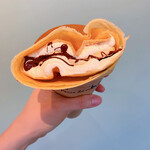 クレープ Peace&Love - 【2024/10】チョコバナナクレープ(純生クリーム)