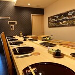 すし博 - 店舗内観