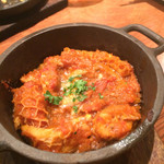 街の肉バルBuff - トリッパトマト煮込580円