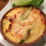 街の肉バルBuff - 長沼のキッシュ480円